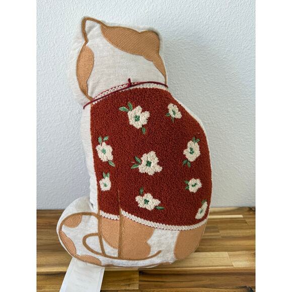 Stella‎ the Cat Embroidered Pillow - Picture 2 of 5